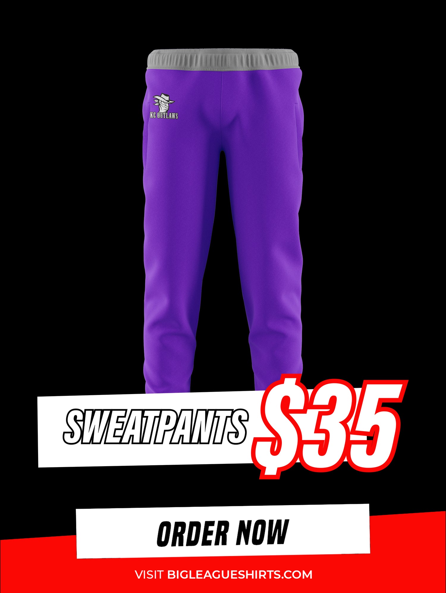SweatShirt Pants / Purple