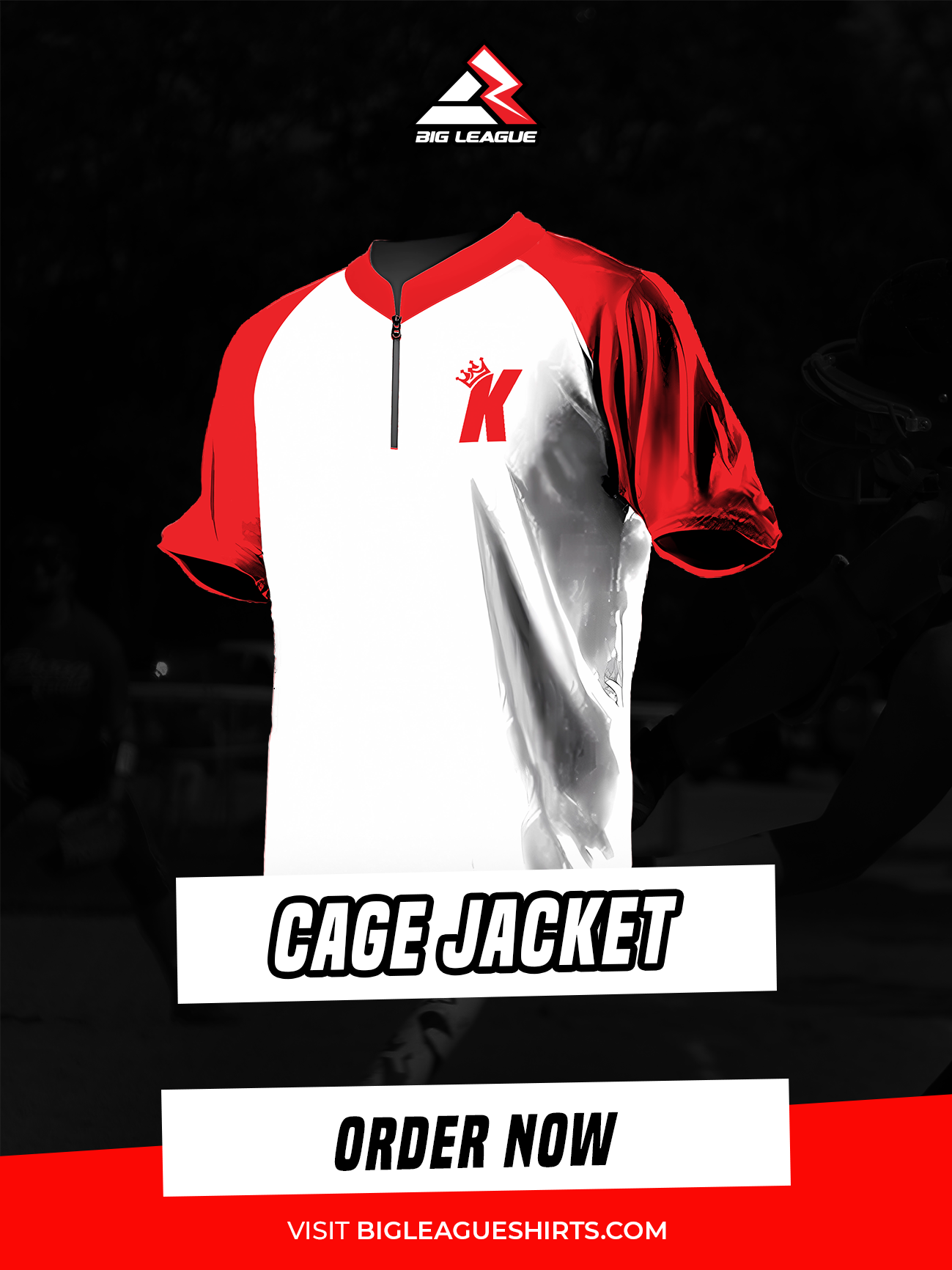 Cage Jacket / Red