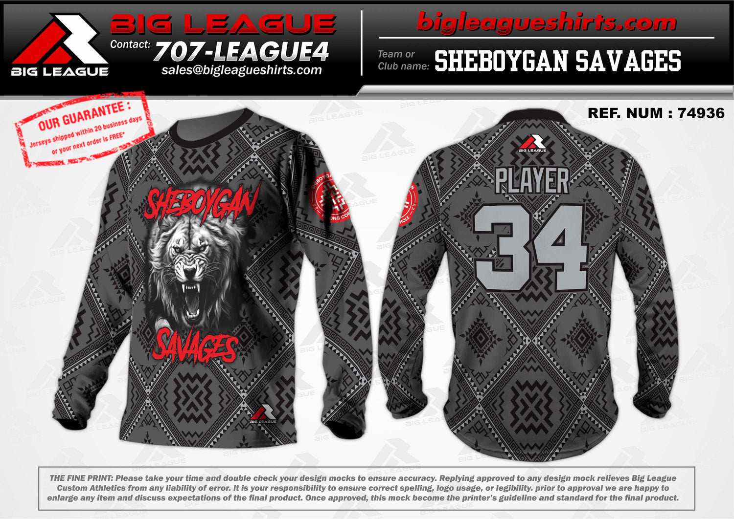 Long Sleeve / Sheboygan Savages