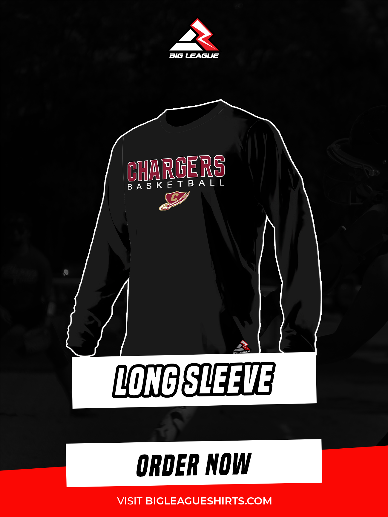 Chargers - LongSleeve T-Shirt / Black