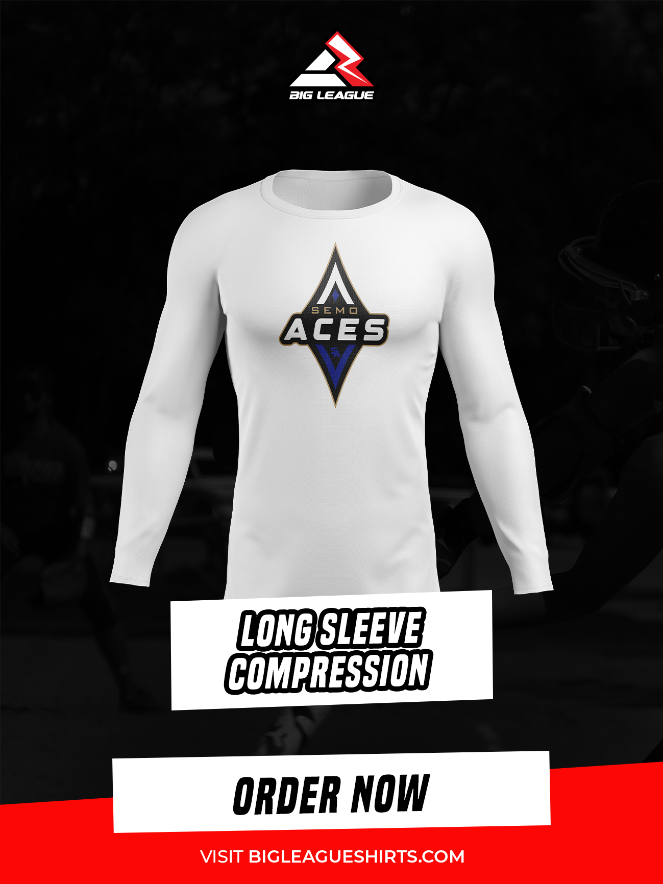 Compression Long Sleeve / White