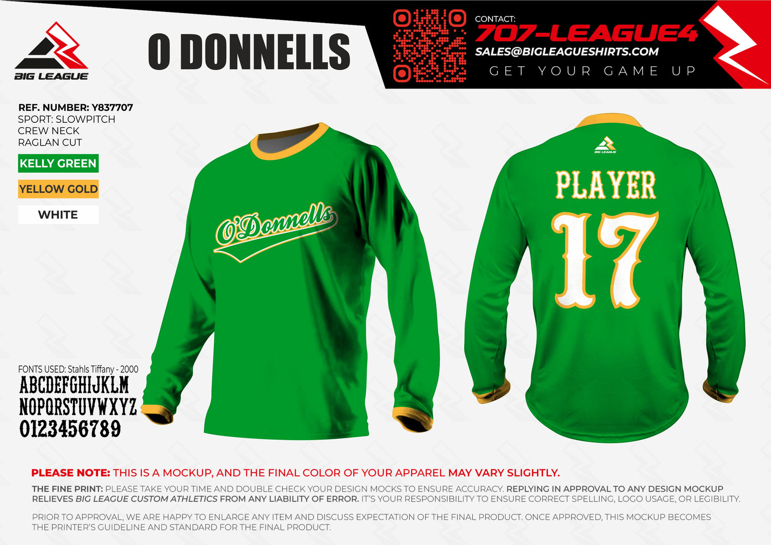 Long Sleeves / Green