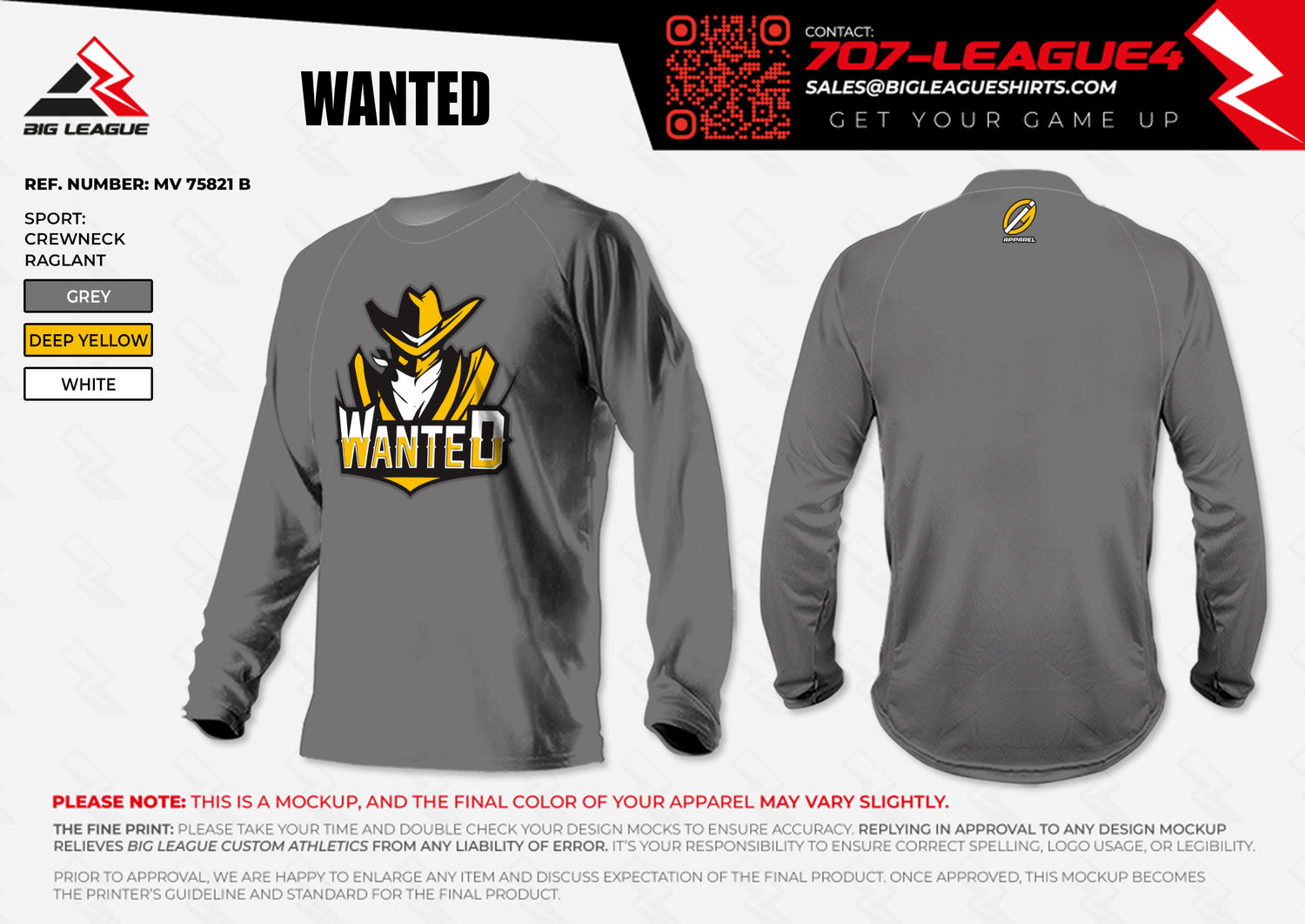 Long Sleeve / Grey