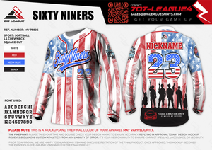 Sixty Niners Slow Pitch Team Store
