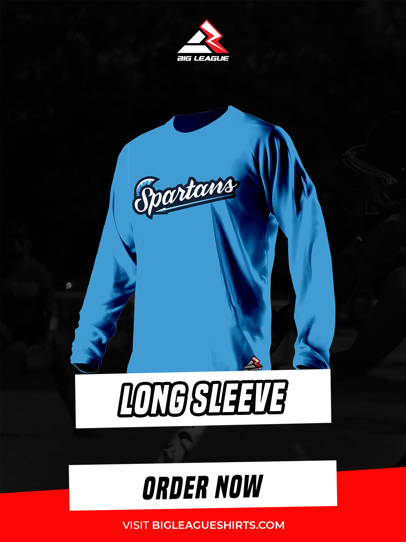 Long Sleeve T-Shirt / Blue