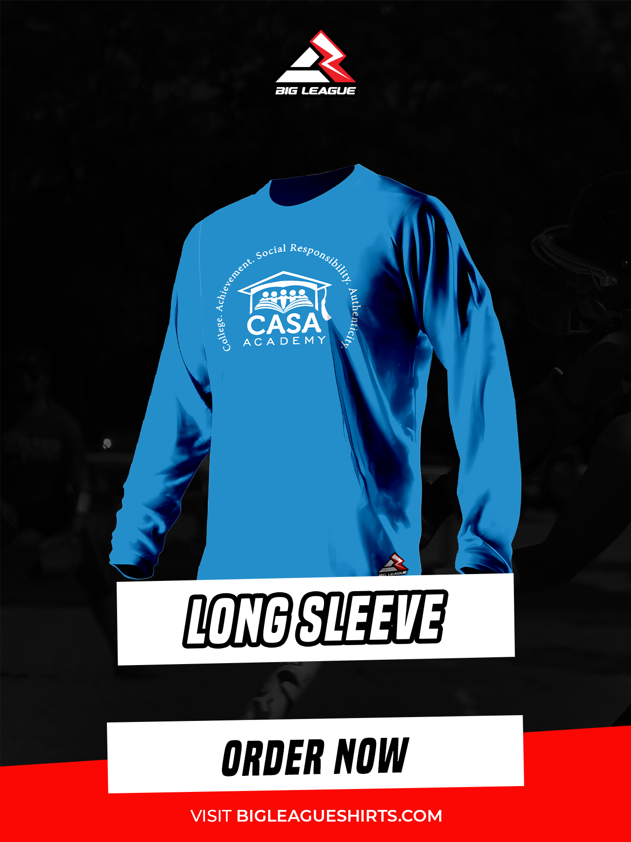 Long Sleeve T-Shirt / Blue