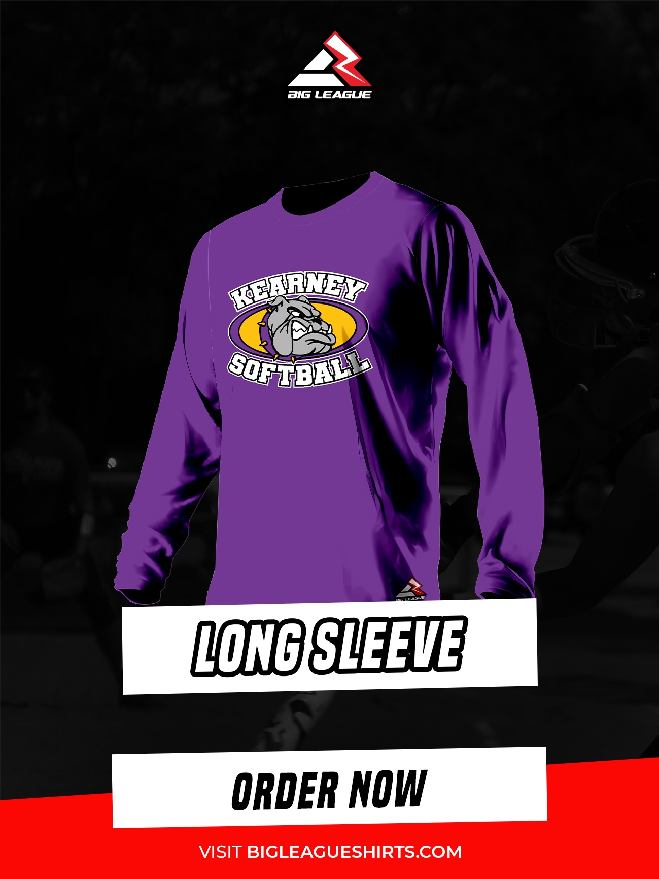 Long Sleeve T-shirt / Purple