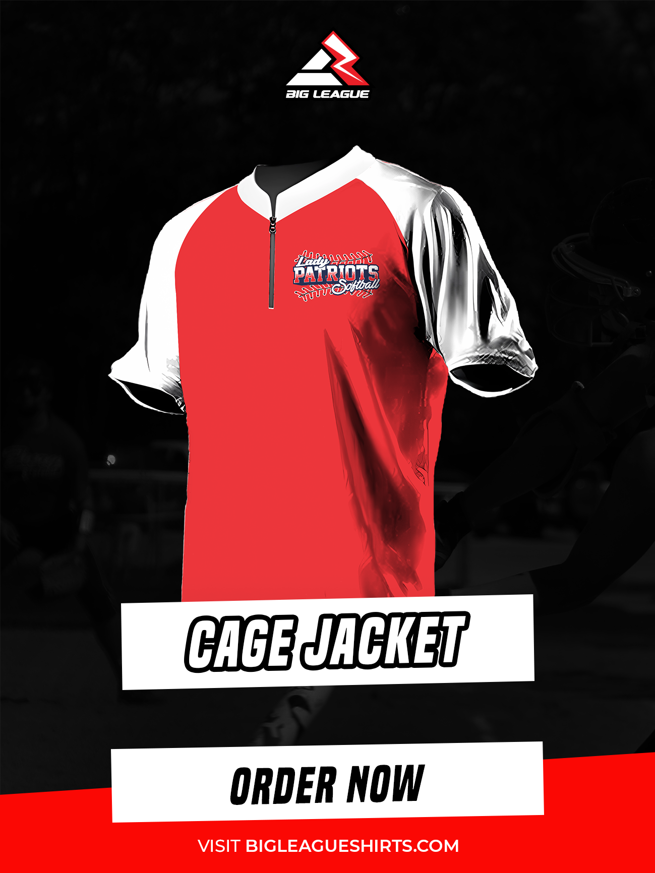 Cage Jacket - Short Sleeve / Red
