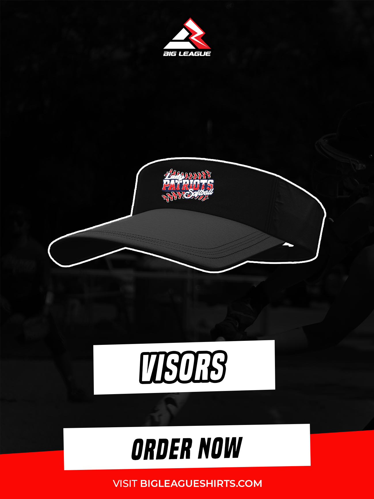 Visor (minimum of 6) / Black