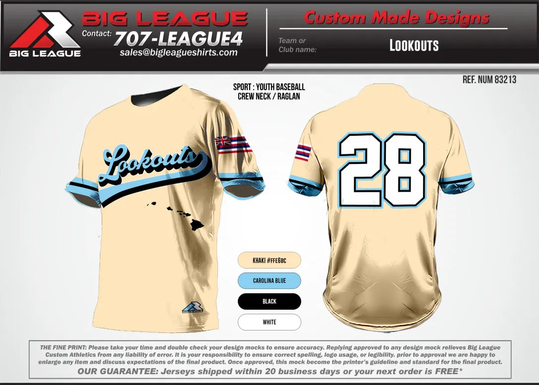 Jerseys Khaki