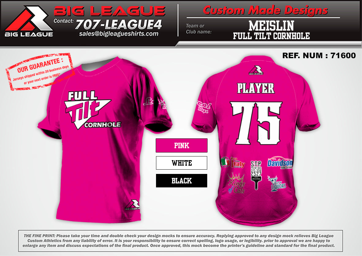Standard Jersey - Pink