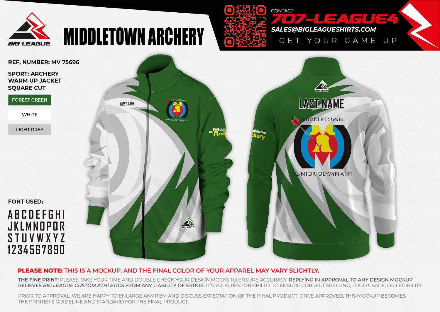 Warmup Jacket / Green