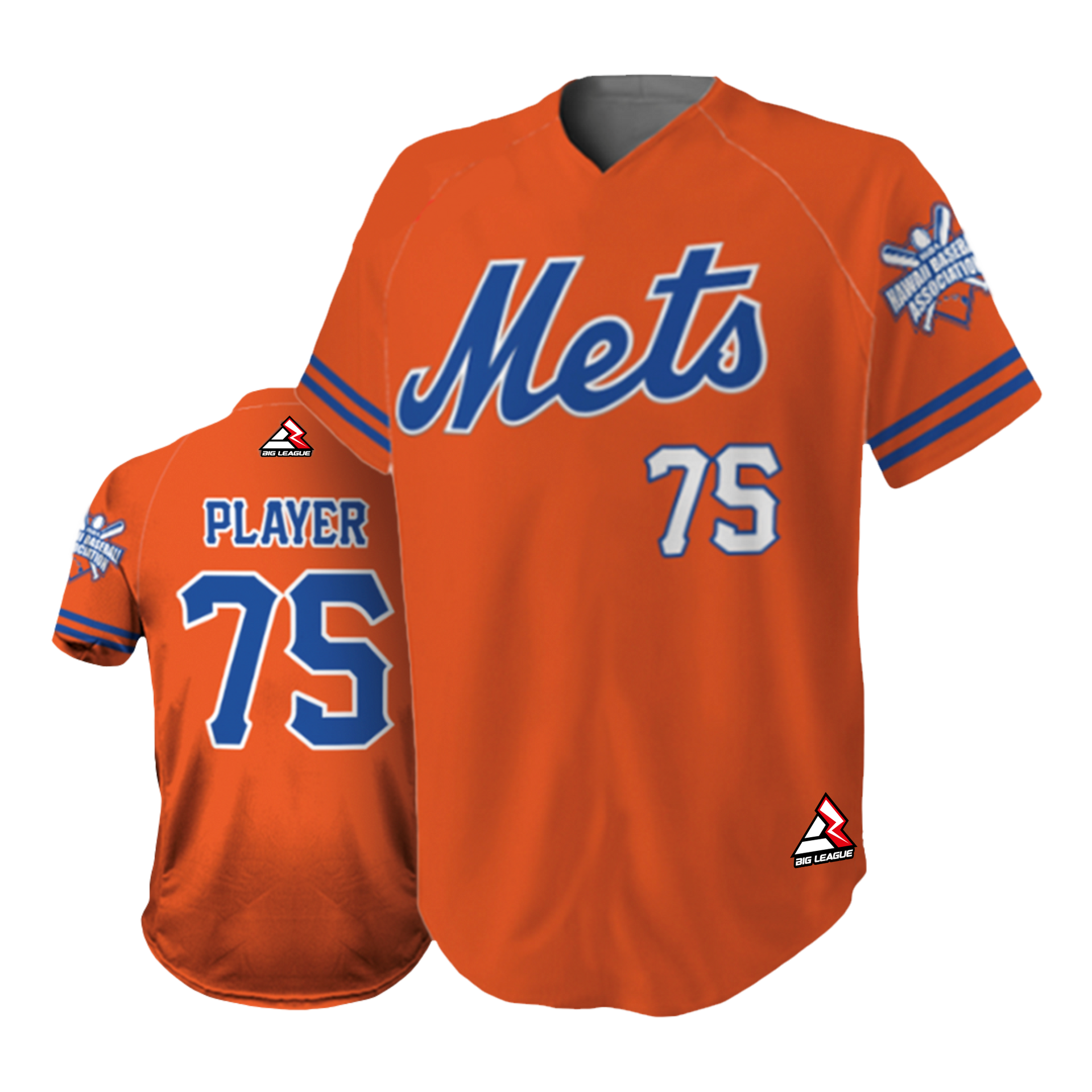 New York Mets ユニフォーム Lサイズ オレンジ Mets - Baseball (Orange) Jersey – Big League Shirts