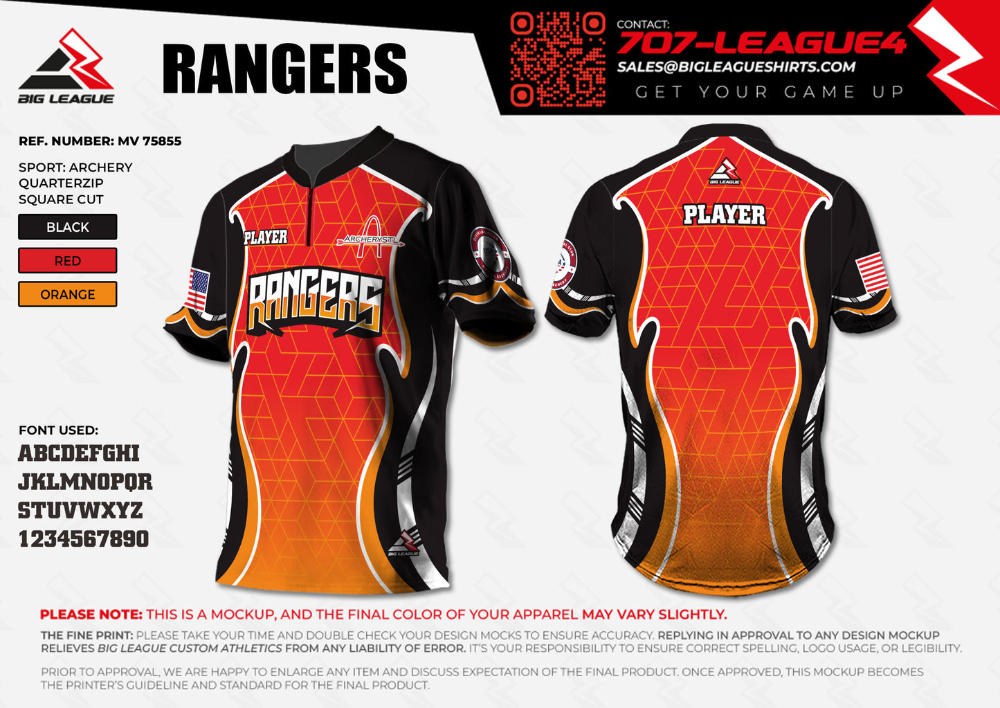 Rangers Archery STL Team Store