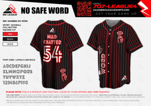 No Safe Word Team Store