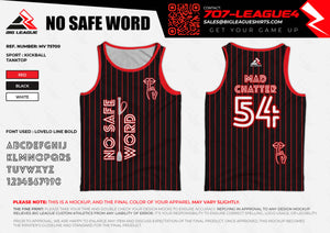 No Safe Word Team Store
