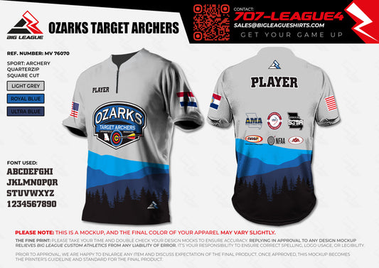 Ozarks Target Archers Team Store