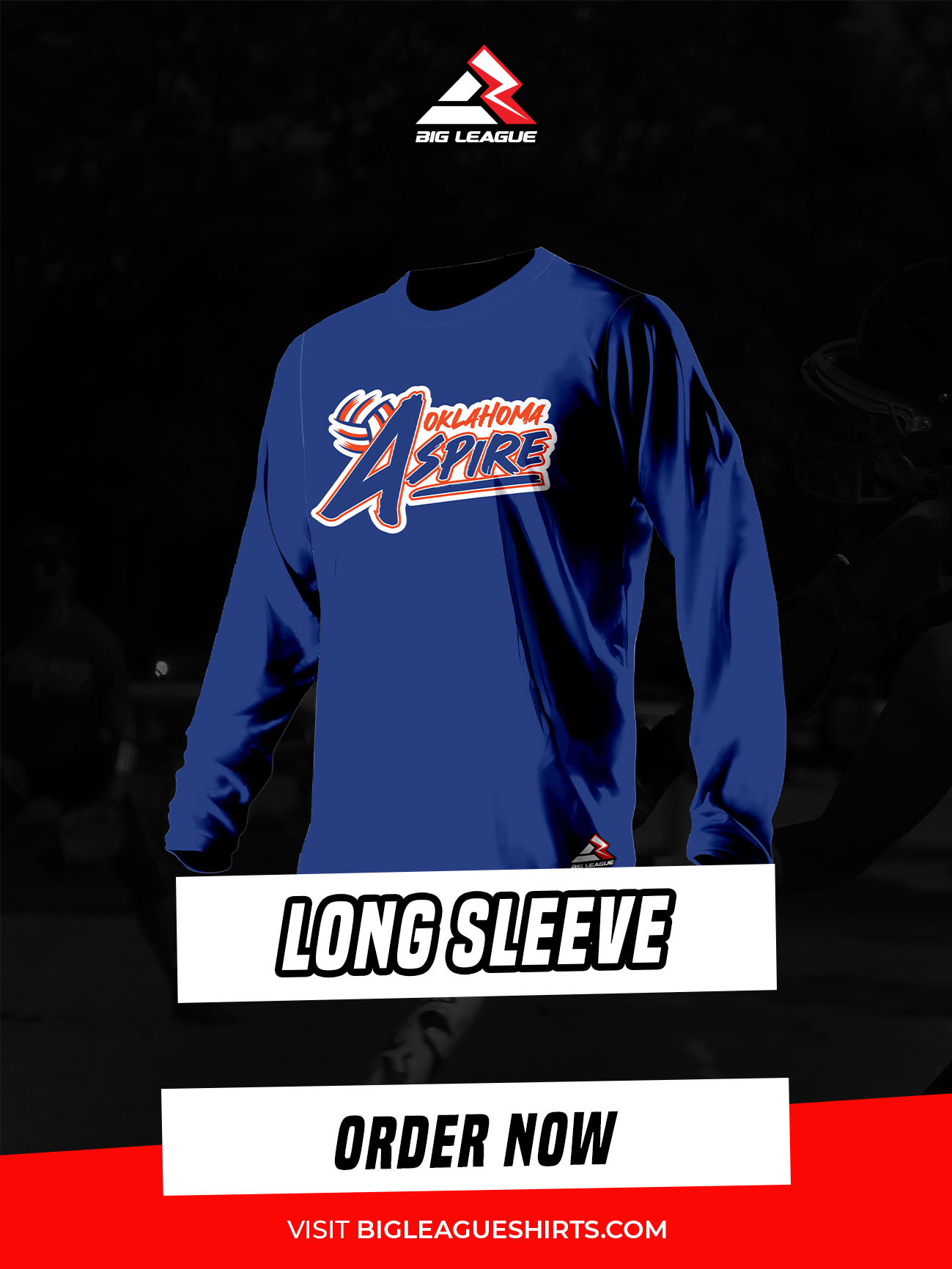 Long Sleeve T-Shirt / Blue