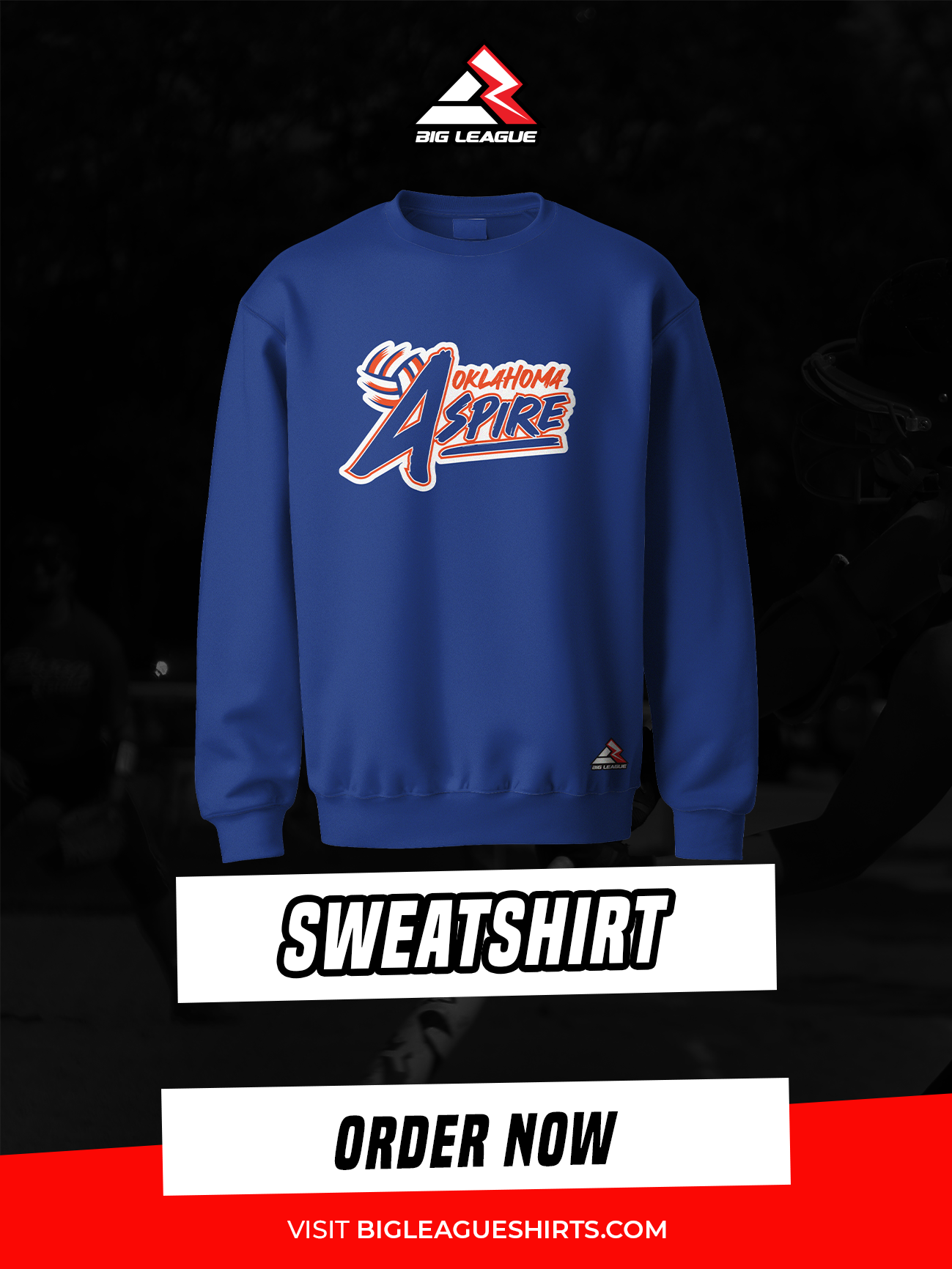 Sweatshirt / Blue