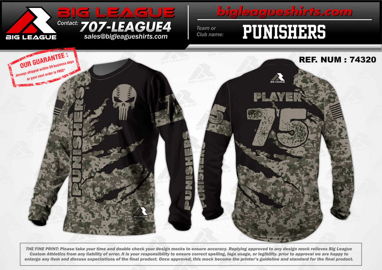 Long Sleeve / Army Camo