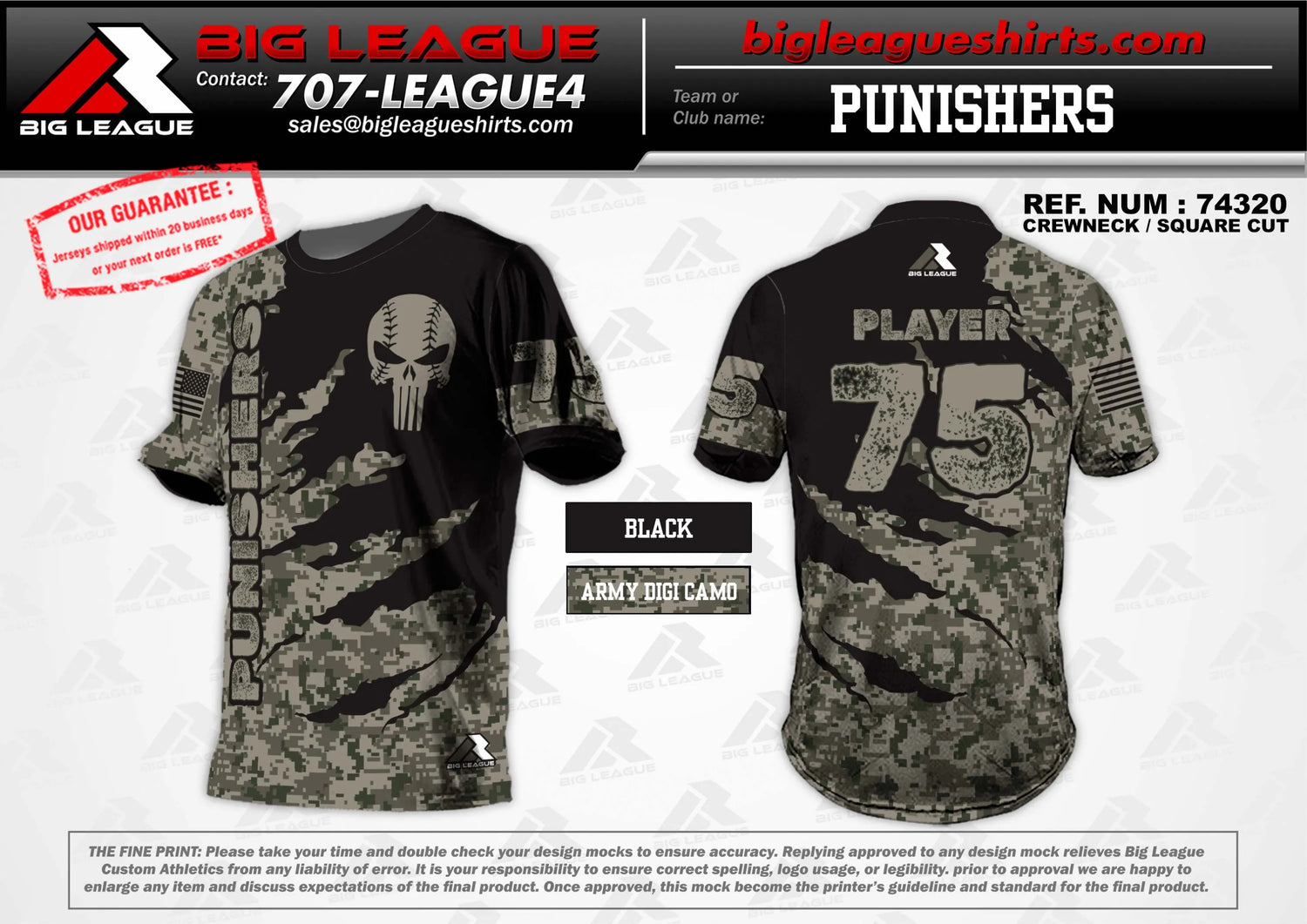 Jersey / Army Camo