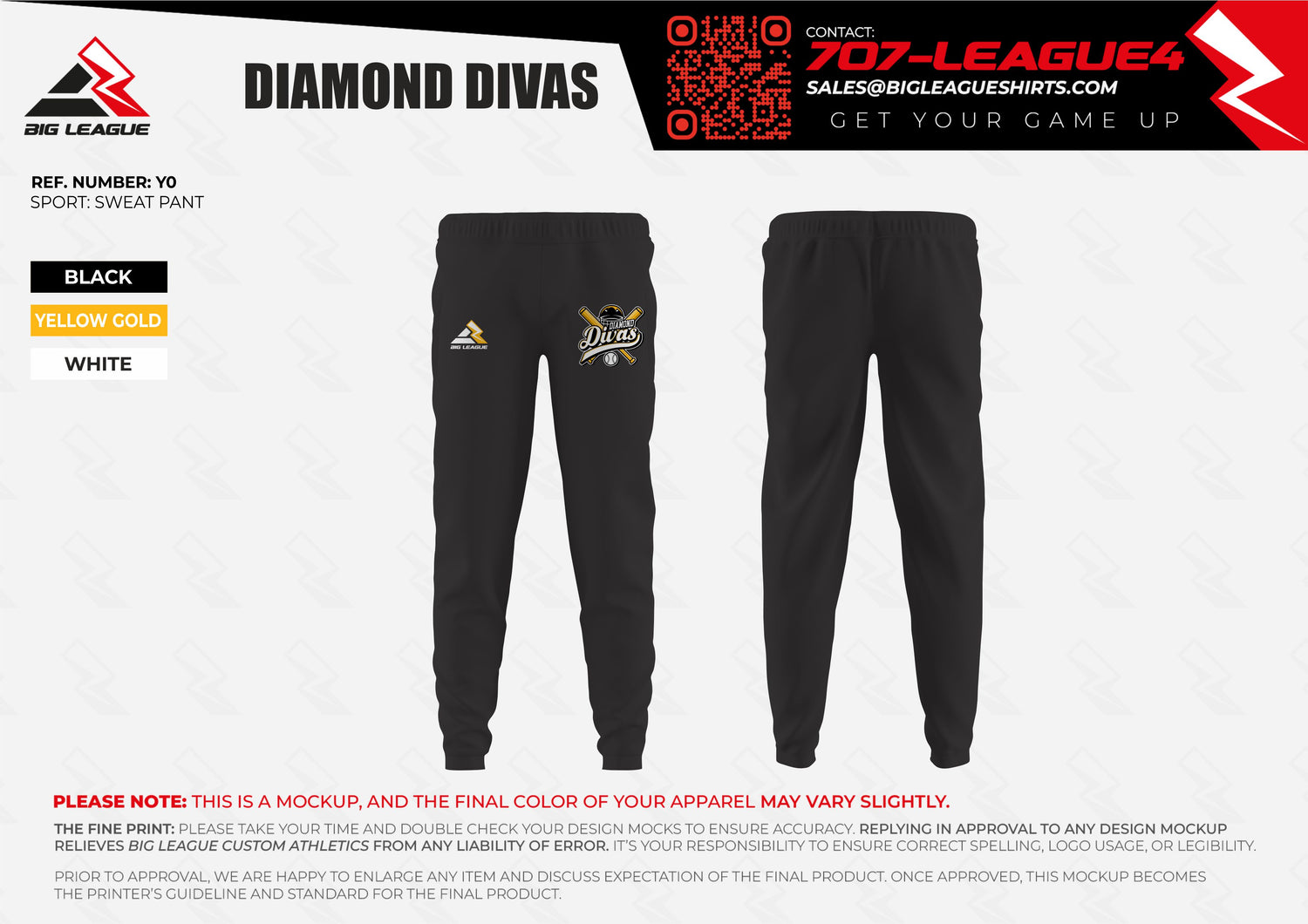Sweatpants / Black