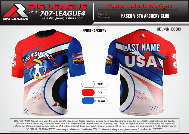 Load image into Gallery viewer, Paseo Vista Archery Club Team Store
