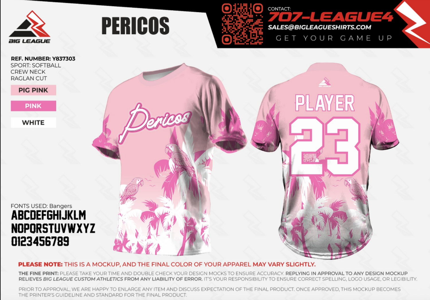 Crew / Pink