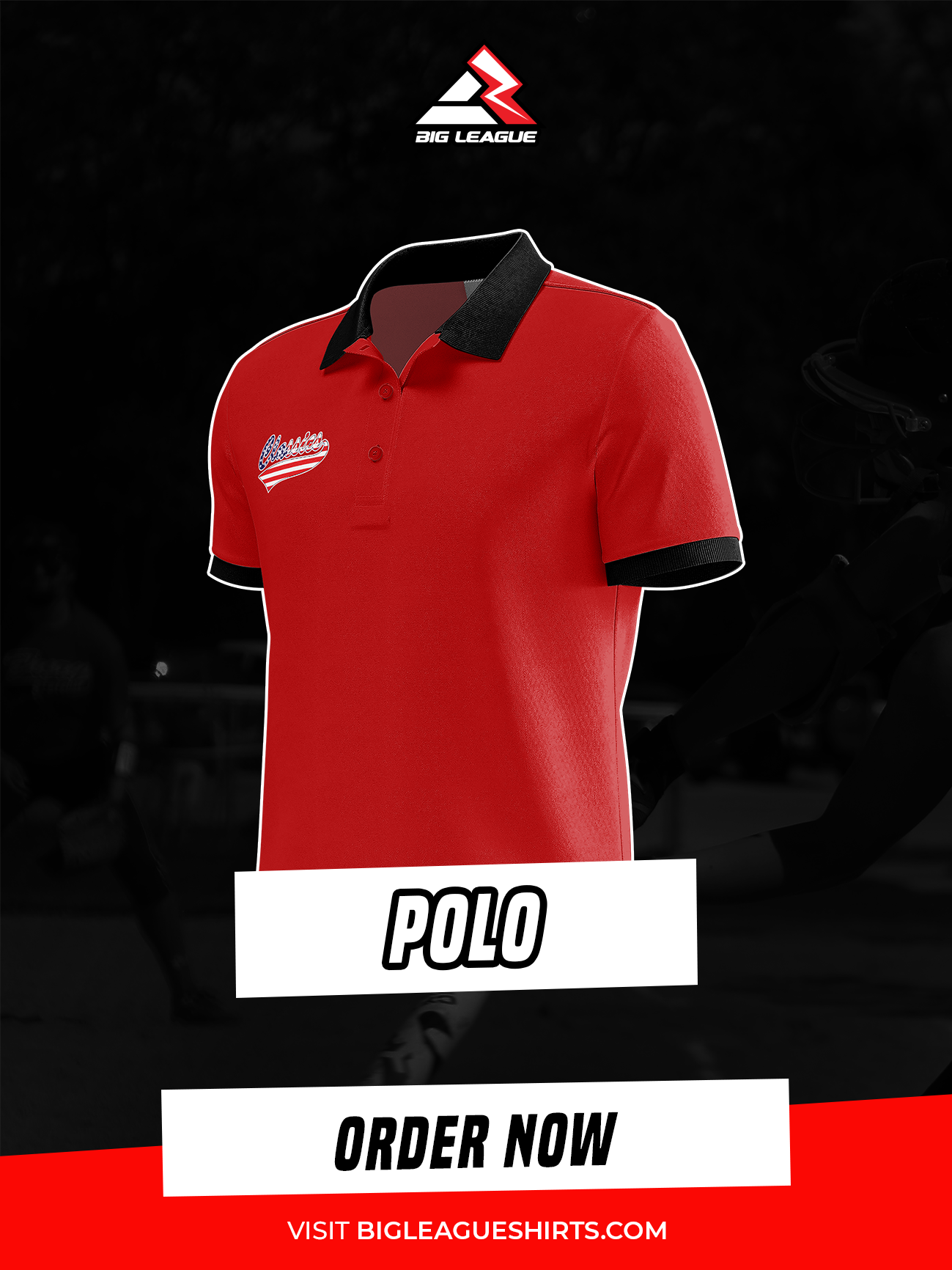 Polo / USA / Red