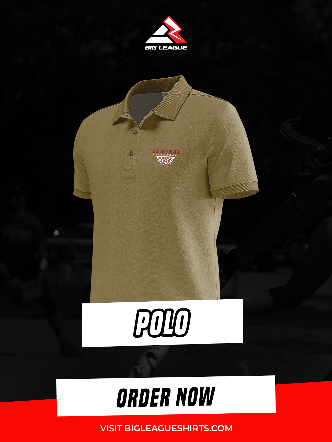 Central - Polo / Gold