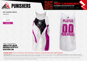 Punishers  Girls Fastpitch Softball Team Store