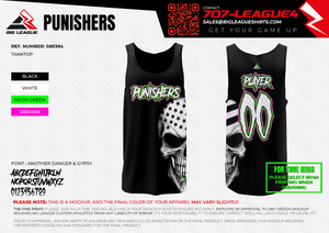Punishers  Girls Fastpitch Softball Team Store