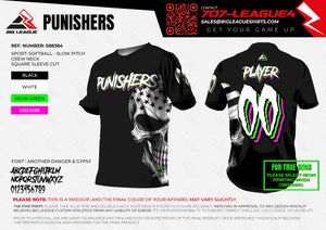 Punishers  Girls Fastpitch Softball Team Store