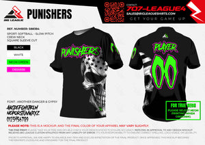 Punishers  Girls Fastpitch Softball Team Store