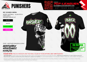 Punishers  Girls Fastpitch Softball Team Store