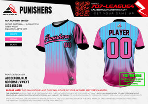 Punishers  Girls Fastpitch Softball Team Store
