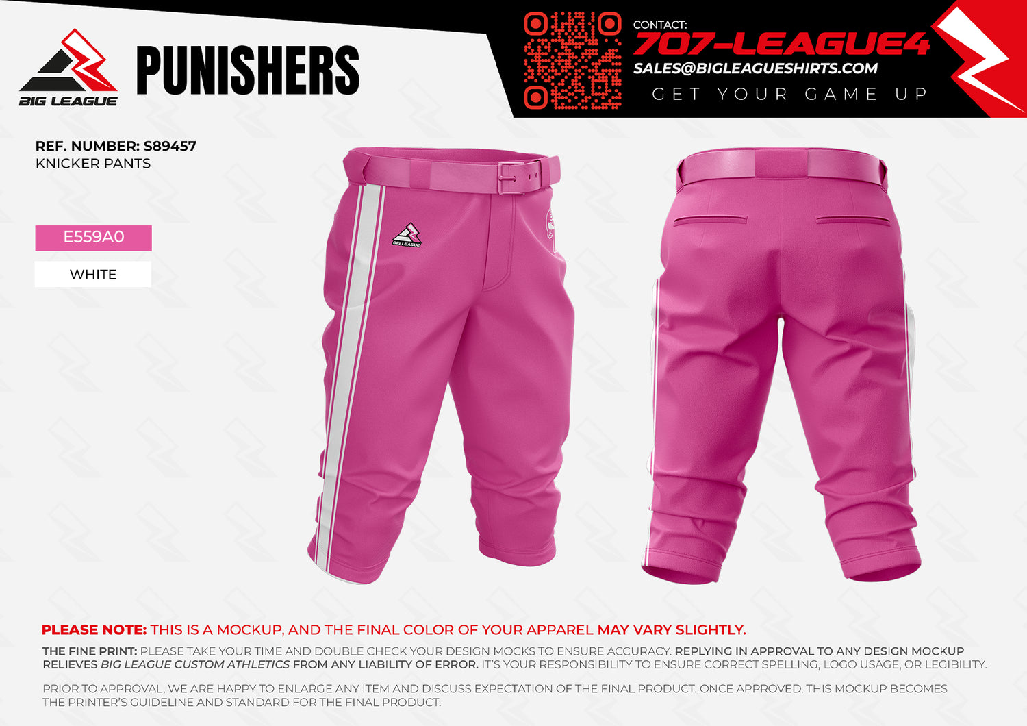 Knicker Pants / Pink