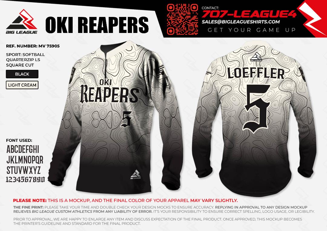 Quarter Zip Long Sleeve / TOPO