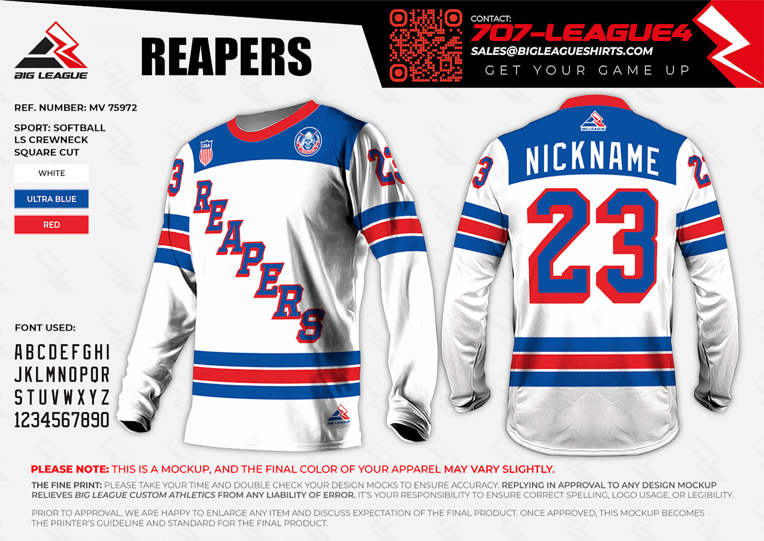 Long Sleeve / USA