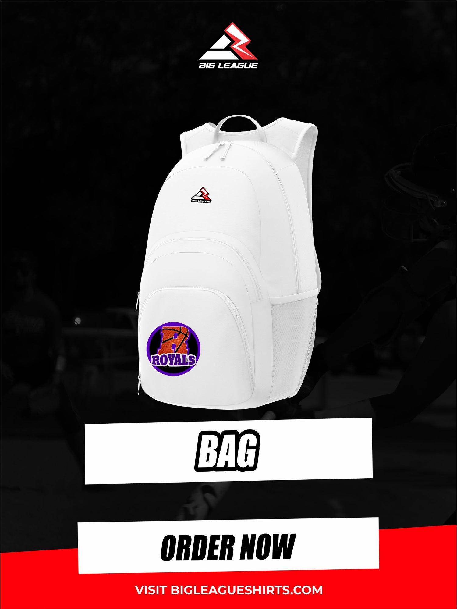 Backpack (minimum of 7) / White