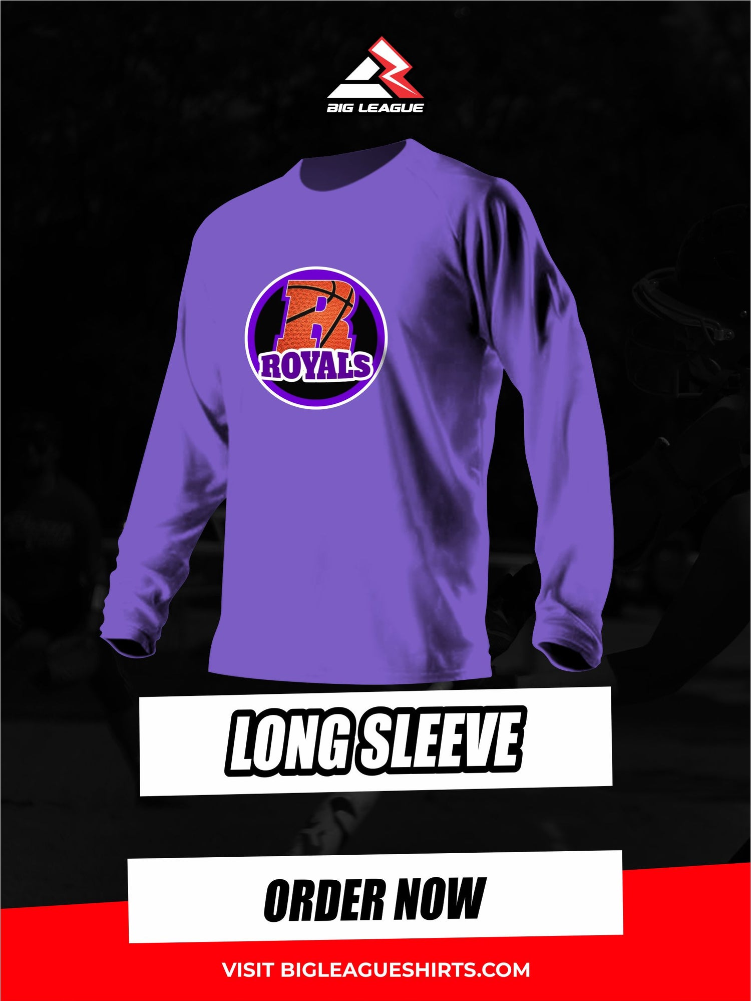 Long Sleeve T-Shirt / Purple