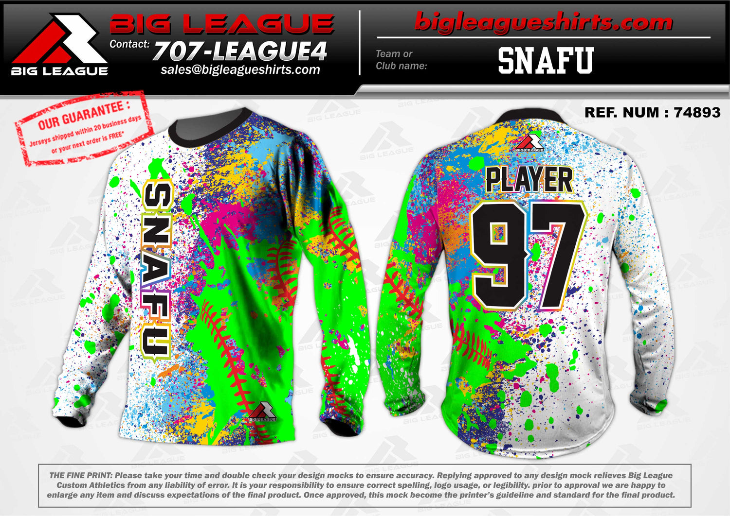 Long Sleeve / White Multicolor