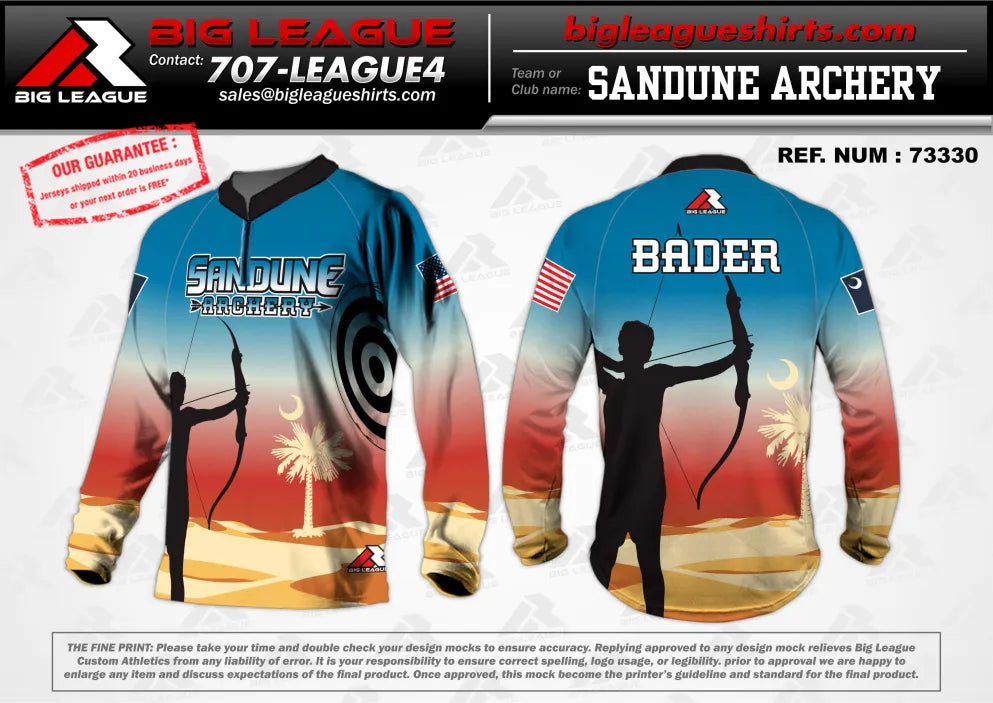 Quarter Zip Long Sleeve