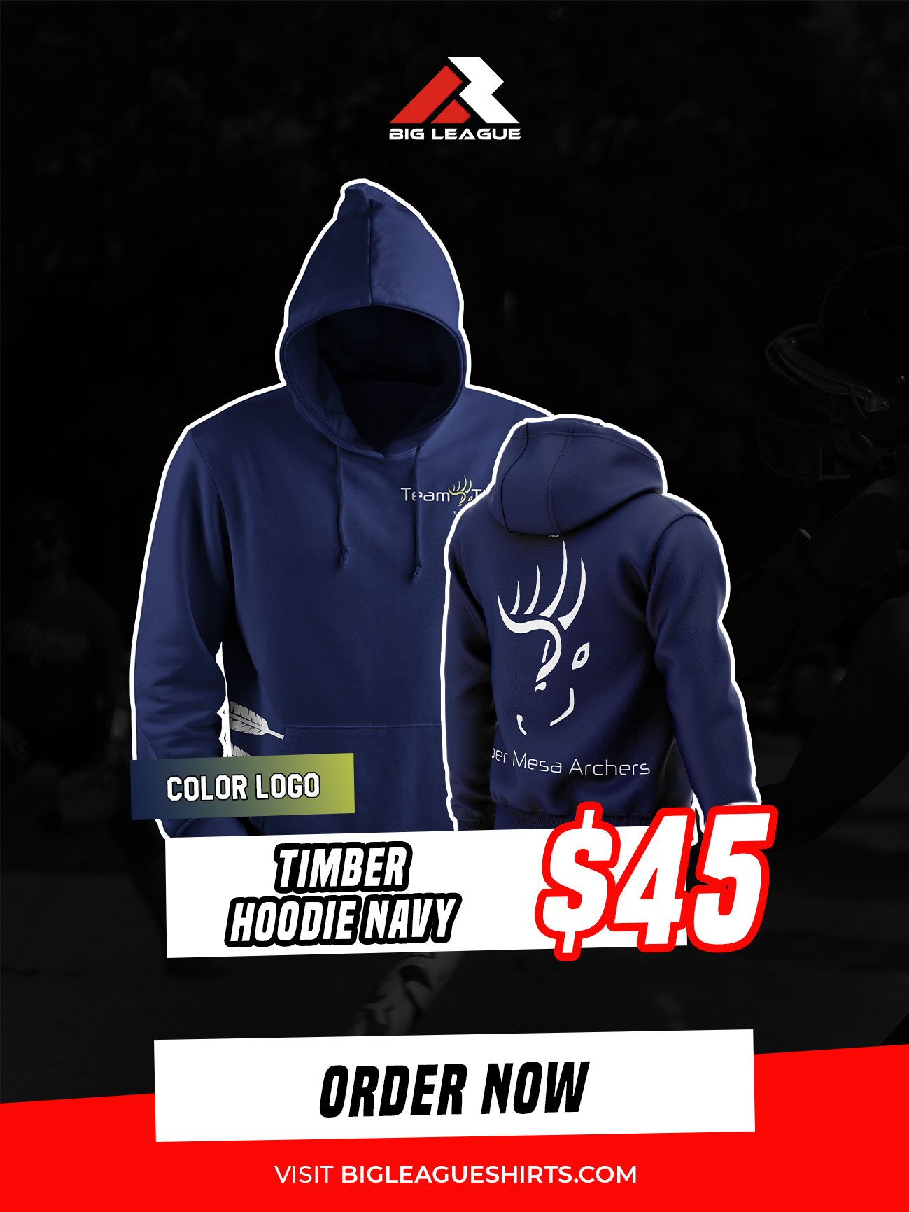 Hoodie Navy
