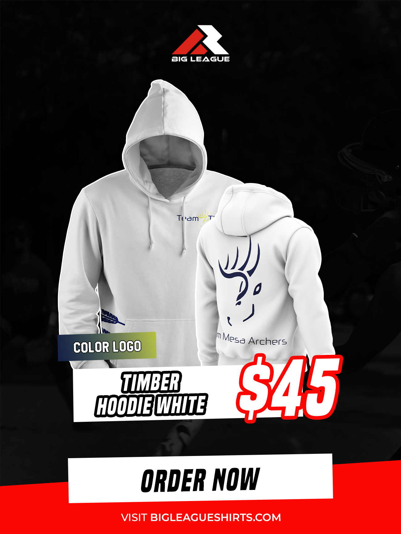Hoodie White
