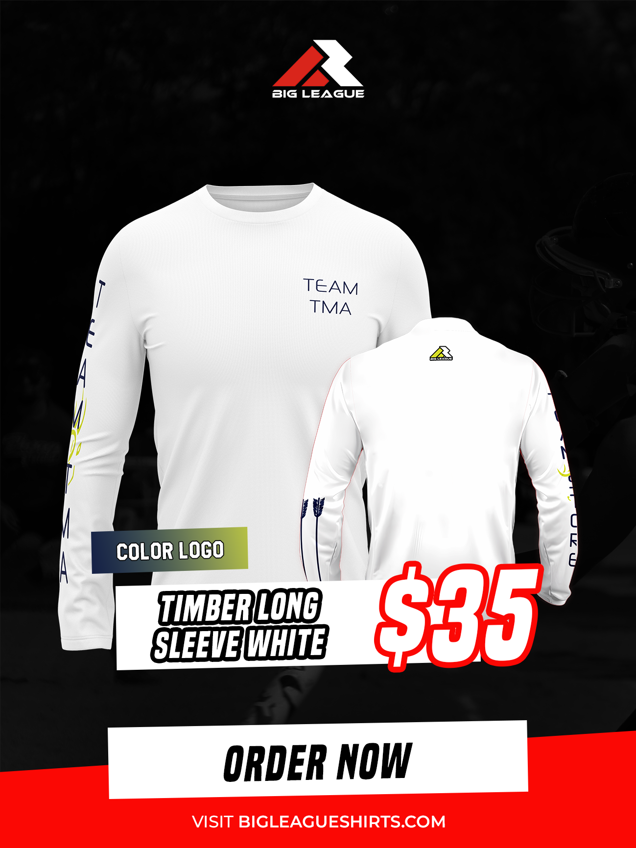 Long Sleeve White