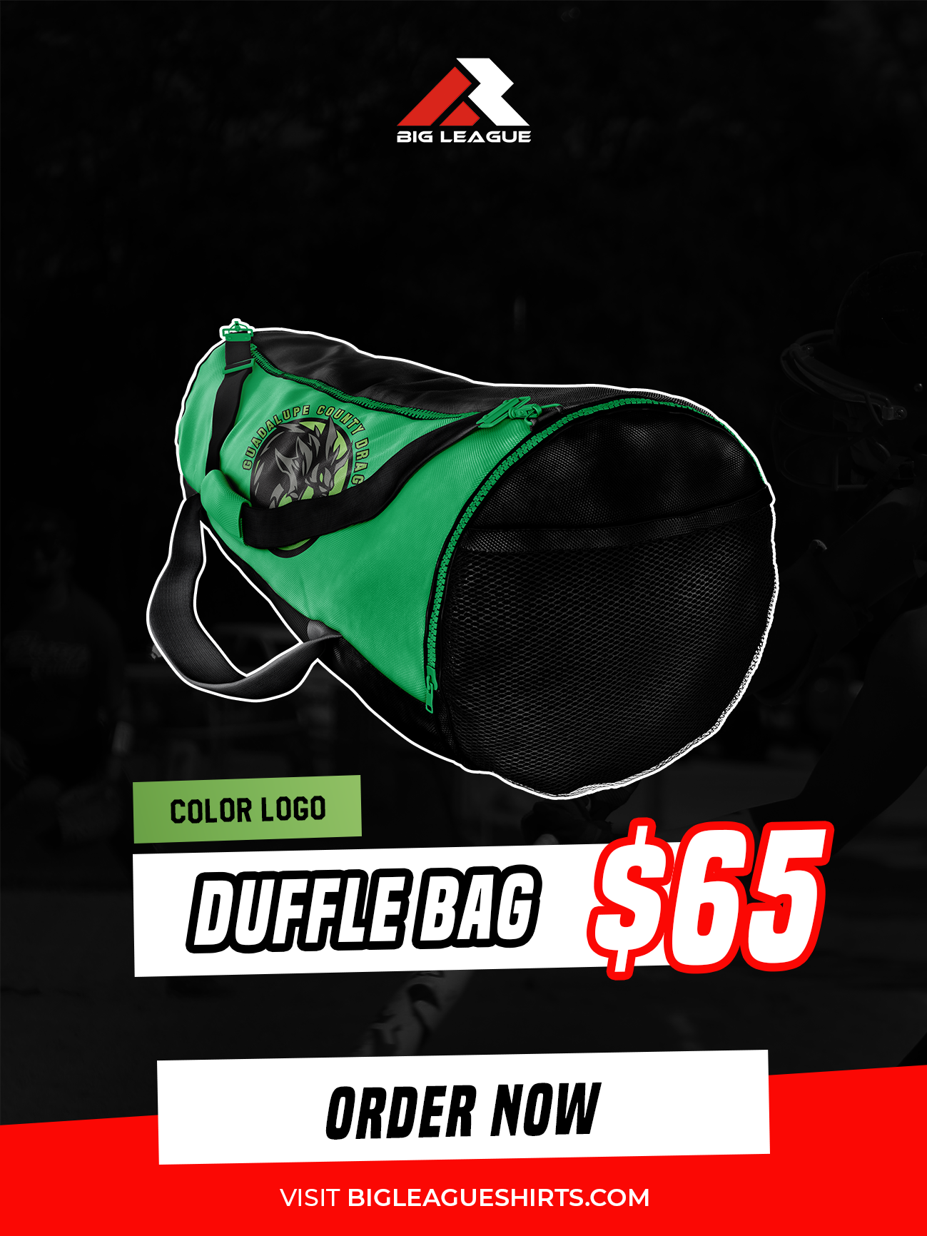 Dragons - Duffle Bag (minimum of 7)
