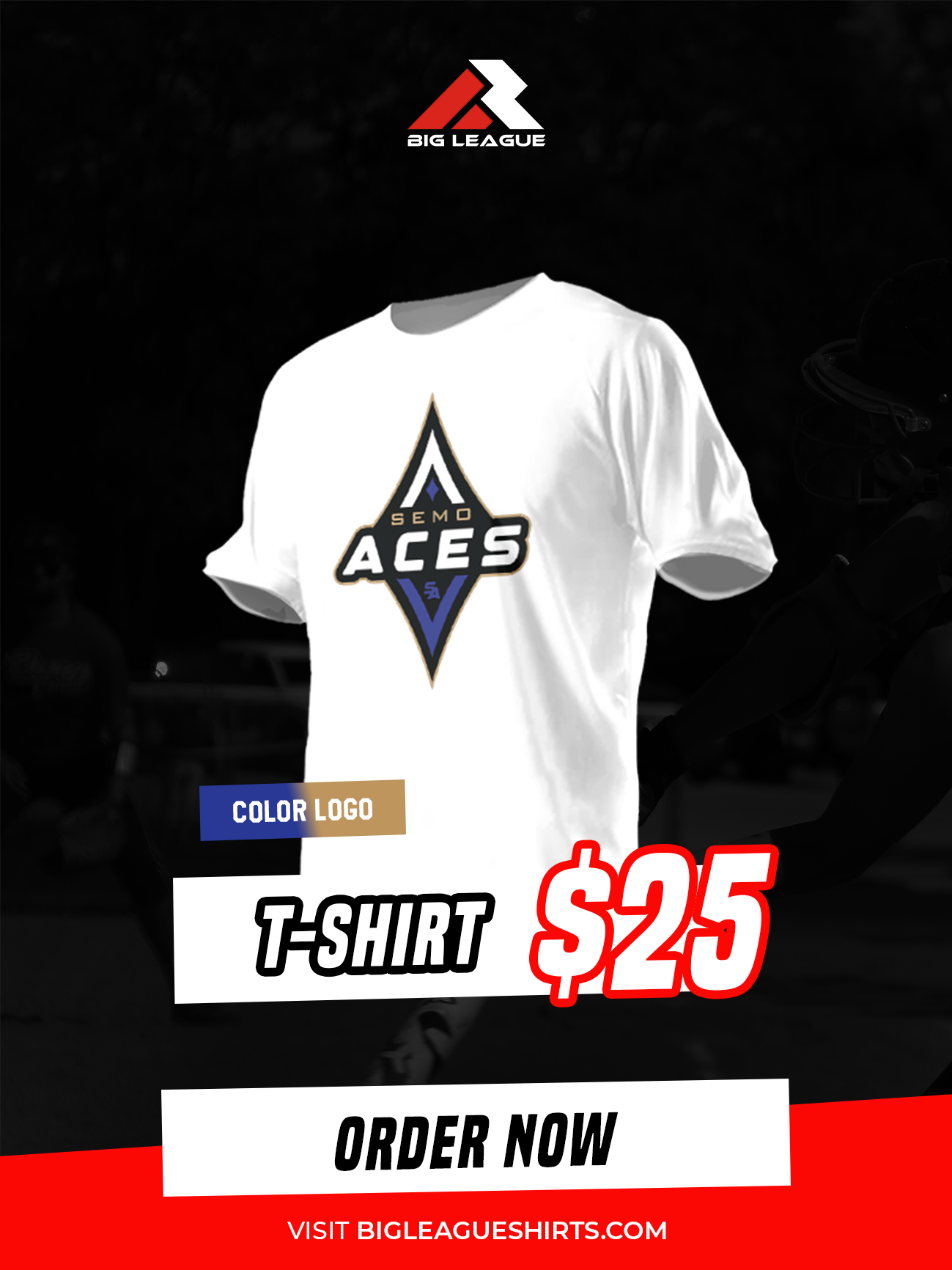 T-shirt Semo Aces – Big League Shirts