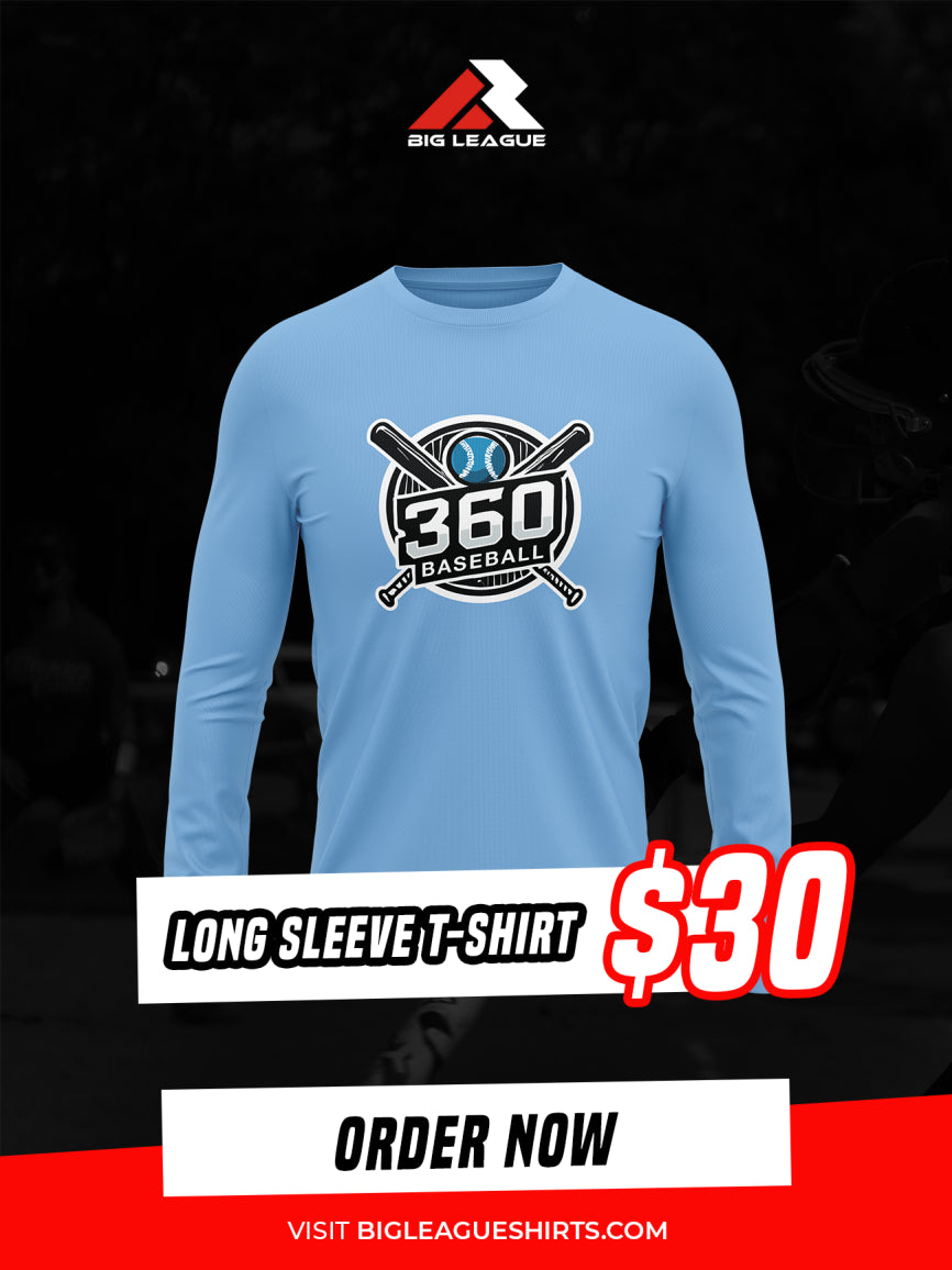 Long Sleeve T-Shirt / Light Blue