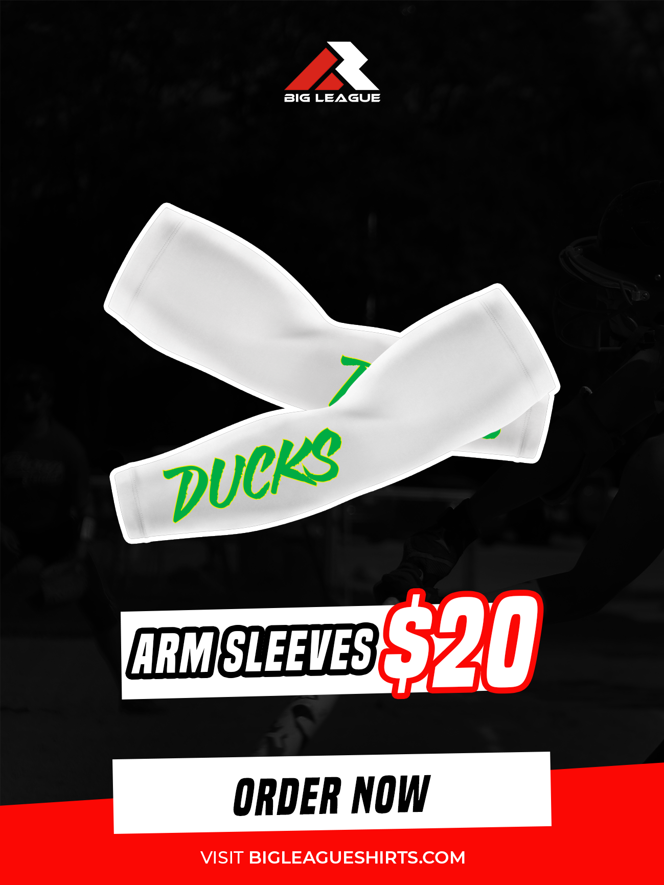 Arm Sleeves / White